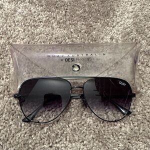 Quay Australia Gradient Aviator Sunglasses